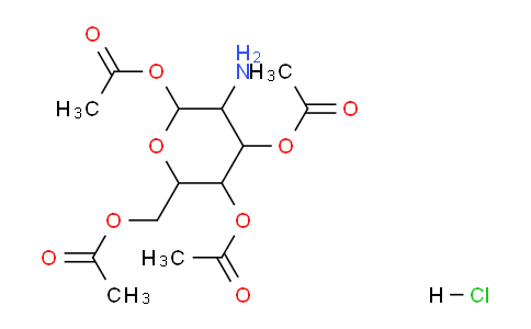 CAS No. 1172693-82-1, 6-(acetoxymethyl)-3-aminotetrahydro-2H-pyran-2,4,5-triyl triacetate hydrochloride