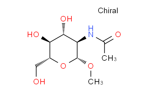 CAS No. 3946-01-8, N-((2R,3R,4R,5S,6R)-4,5-dihydroxy-6-(hydroxymethyl)-2-methoxytetrahydro-2H-pyran-3-yl)acetamide