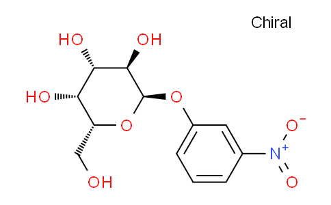 CAS No. 52571-71-8, (2R,3R,4S,5R,6R)-2-(hydroxymethyl)-6-(3-nitrophenoxy)tetrahydro-2H-pyran-3,4,5-triol