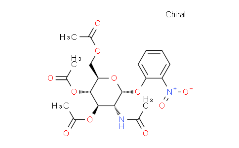 CAS No. 13264-91-0, (2R,3S,4R,5R,6R)-5-acetamido-2-(acetoxymethyl)-6-(2-nitrophenoxy)tetrahydro-2H-pyran-3,4-diyl diacetate