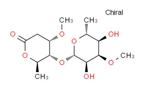 CAS No. 19131-13-6, (4S,5R,6R)-5-[(2S,3R,4R,5R,6R)-3,5-dihydroxy-4-methoxy-6-methyloxan-2-yl]oxy-4-methoxy-6-methyloxan-2-one