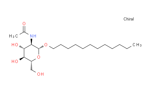 CAS No. 147025-06-7, Dodecyl-2-acetamido-2-deoxy-b-D-glucopyranoside