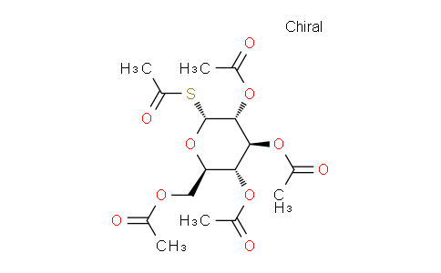 CAS No. 62860-10-0, (2R,3R,4S,5R,6R)-2-(acetoxymethyl)-6-(acetylthio)tetrahydro-2H-pyran-3,4,5-triyl triacetate