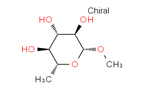 CAS No. 6340-52-9, (2R,3R,4S,5S,6R)-2-methoxy-6-methyltetrahydro-2H-pyran-3,4,5-triol