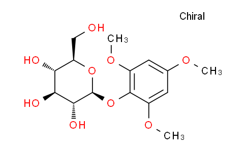 CAS No. 125288-25-7, (2R,3S,4S,5R,6S)-2-(Hydroxymethyl)-6-(2,4,6-trimethoxyphenoxy)tetrahydro-2H-pyran-3,4,5-triol
