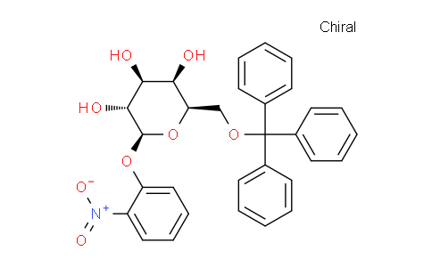 CAS No. 114102-89-5, (2S,3R,4S,5R,6R)-2-(2-nitrophenoxy)-6-((trityloxy)methyl)tetrahydro-2H-pyran-3,4,5-triol