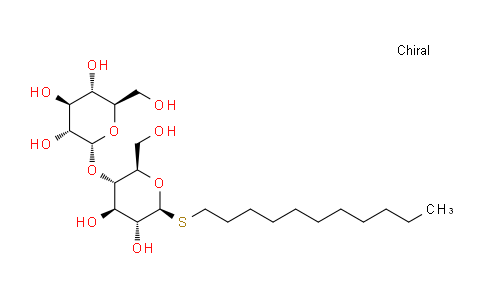 CAS No. 148565-57-5, (2R,3R,4S,5S,6R)-2-(((2R,3S,4R,5R,6S)-4,5-Dihydroxy-2-(hydroxymethyl)-6-(undecylthio)tetrahydro-2H-pyran-3-yl)oxy)-6-(hydroxymethyl)tetrahydro-2H-pyran-3,4,5-triol