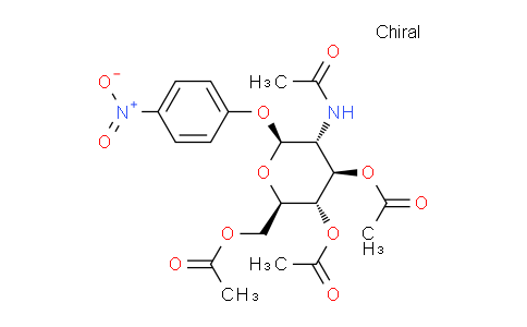 CAS No. 13089-27-5, (2R,3S,4R,5R,6S)-5-acetamido-2-(acetoxymethyl)-6-(4-nitrophenoxy)tetrahydro-2H-pyran-3,4-diyl diacetate
