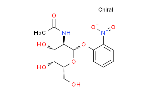 CAS No. 152957-34-1, N-((2S,3R,4R,5R,6R)-4,5-dihydroxy-6-(hydroxymethyl)-2-(2-nitrophenoxy)tetrahydro-2H-pyran-3-yl)acetamide