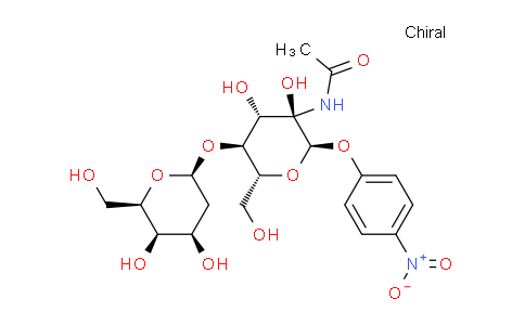 CAS No. 184377-56-8, 4-Nitrophenyl 2-(acetylamino)-2-deoxy-4-O-beta-D-galactopyranosyl-alpha-D-glucopyranoside