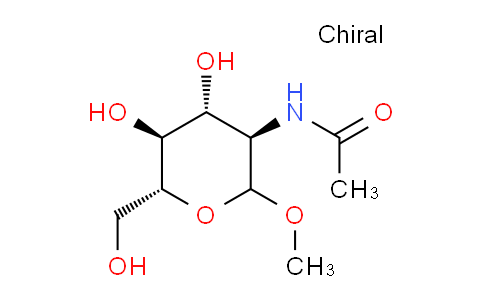 CAS No. 3055-46-7, N-((3R,4R,5S,6R)-4,5-dihydroxy-6-(hydroxymethyl)-2-methoxytetrahydro-2H-pyran-3-yl)acetamide