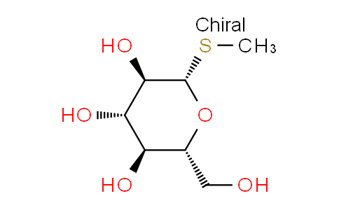 CAS No. 30760-09-9, (2R,3S,4S,5R,6S)-2-(hydroxymethyl)-6-(methylthio)tetrahydro-2H-pyran-3,4,5-triol