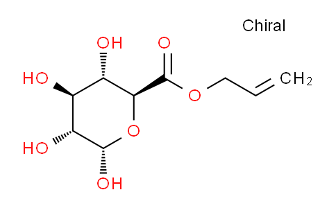 CAS No. 698358-03-1, allyl (2S,3S,4S,5R,6S)-3,4,5,6-tetrahydroxytetrahydro-2H-pyran-2-carboxylate