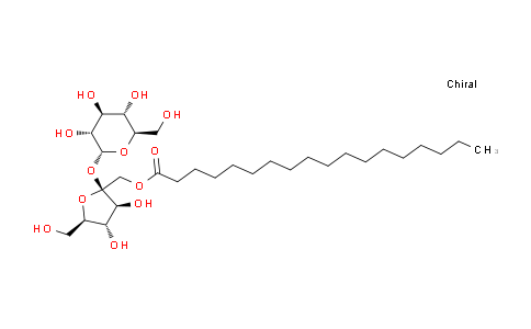 CAS No. 25168-73-4, ((2S,3S,4S,5R)-3,4-dihydroxy-5-(hydroxymethyl)-2-(((2R,3R,4S,5S,6R)-3,4,5-trihydroxy-6-(hydroxymethyl)tetrahydro-2H-pyran-2-yl)oxy)tetrahydrofuran-2-yl)methyl stearate