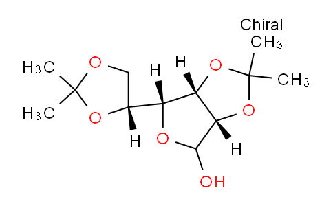 CAS No. 14131-84-1, (3aS,4S,6R,6aS)-6-((R)-2,2-Dimethyl-1,3-dioxolan-4-yl)-2,2-dimethyltetrahydrofuro[3,4-d][1,3]dioxol-4-ol