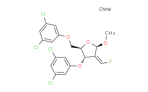 CAS No. 159944-91-9, (2R,3S,5R,Z)-3-(3,5-dichlorophenoxy)-2-((3,5-dichlorophenoxy)methyl)-4-(fluoromethylene)-5-methoxytetrahydrofuran