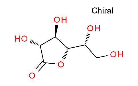 CAS No. 2782-07-2, (3R,4R,5S)-5-((R)-1,2-dihydroxyethyl)-3,4-dihydroxydihydrofuran-2(3H)-one
