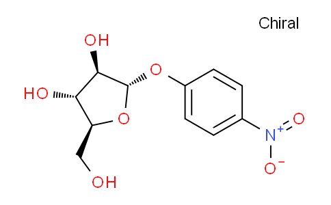 CAS No. 6892-58-6, (2S,3R,4R,5S)-2-(hydroxymethyl)-5-(4-nitrophenoxy)tetrahydrofuran-3,4-diol