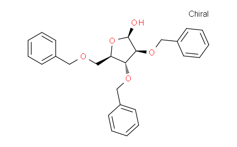 CAS No. 60933-68-8, 2,3,5-Tri-O-benzyl-beta-D-arabinofuranose