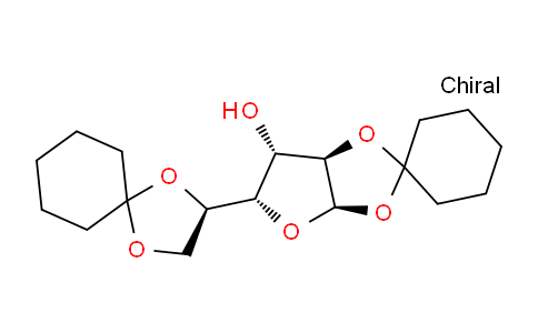 CAS No. 23397-76-4, 1,2:5,6-Di-O-cyclohexylidene-alpha-D-glucofuranose