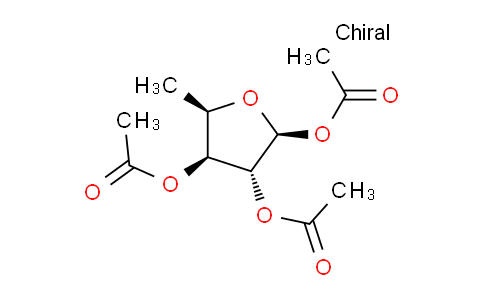 CAS No. 27821-07-4, (2S,3R,4S,5R)-5-Methyltetrahydrofuran-2,3,4-triyl triacetate