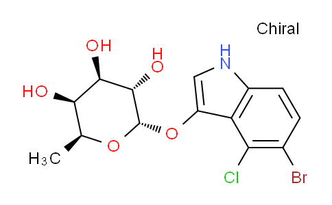 CAS No. 171869-92-4, 5-Bromo-4-chloro-3-indolyl-a-L-fucopyranoside