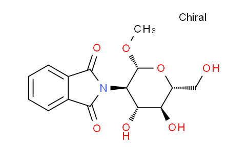 CAS No. 76101-14-9, 2-((2R,3R,4R,5S,6R)-4,5-Dihydroxy-6-(hydroxymethyl)-2-methoxytetrahydro-2H-pyran-3-yl)isoindoline-1,3-dione