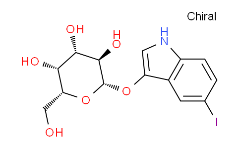 CAS No. 36473-36-6, (2R,3R,4S,5R,6S)-2-(Hydroxymethyl)-6-((5-iodo-1H-indol-3-yl)oxy)tetrahydro-2H-pyran-3,4,5-triol