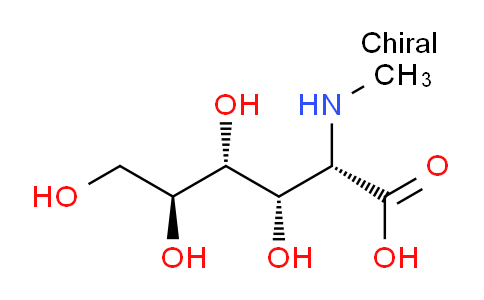 CAS No. 884312-21-4, 2-methylamino-2-deoxy-L-gluconic acid