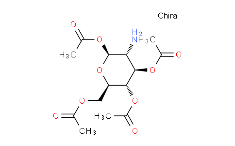 CAS No. 26108-75-8, (2S,3R,4R,5S,6R)-6-(Acetoxymethyl)-3-aminotetrahydro-2H-pyran-2,4,5-triyl triacetate