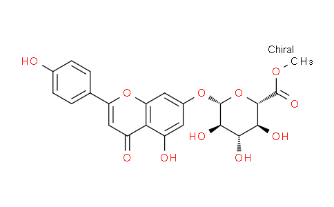 CAS No. 53538-13-9, (2S,3S,4S,5R,6S)-Methyl 3,4,5-trihydroxy-6-((5-hydroxy-2-(4-hydroxyphenyl)-4-oxo-4H-chromen-7-yl)oxy)tetrahydro-2H-pyran-2-carboxylate