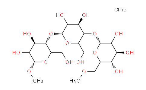 CAS No. 9057-02-7, (2R,4S,5S)-2-(((4R,6R)-6-(((3S,4R,6S)-4,5-dihydroxy-2-(hydroxymethyl)-6-methoxytetrahydro-2H-pyran-3-yl)oxy)-4,5-dihydroxy-2-(hydroxymethyl)tetrahydro-2H-pyran-3-yl)oxy)-6-(methoxymethyl)tetrahydro-2H-pyran-3,4,5-triol