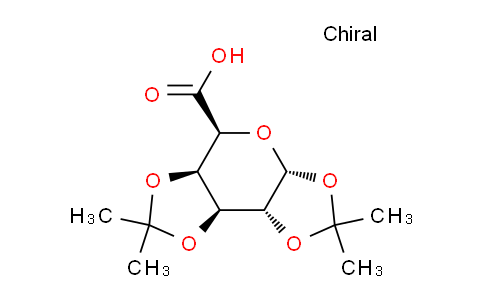 CAS No. 25253-46-7, 1,2,3,4-Di-o-isopropylidene-alpha-d-galacturonic acid