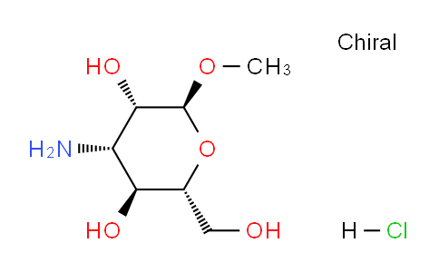 CAS No. 14133-35-8, Methyl 3-amino-3-deoxy-a-d-mannopyranoside, HCl