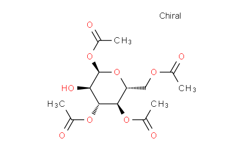CAS No. 4292-12-0, 1,3,4,6-Tetra-O-acetyl-alpha-D-glucopyranose