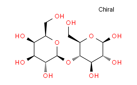 CAS No. 5965-66-2, (2R,3R,4S,5R,6S)-2-(hydroxymethyl)-6-[(2R,3S,4R,5R,6R)-4,5,6-trihydroxy-2-(hydroxymethyl)oxan-3-yl]oxyoxane-3,4,5-triol