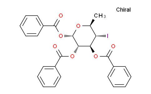 CAS No. 132867-78-8, (2S,3S,4R,6S)-6-Methyltetrahydro-2H-pyran-2,3,4-triyl tribenzoate