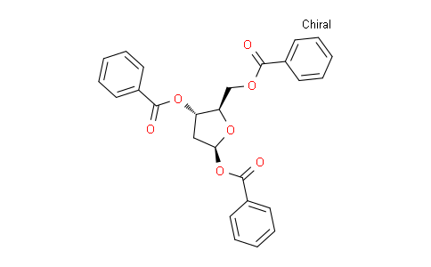 CAS No. 124152-17-6, (2S,4S,5R)-5-((Benzoyloxy)methyl)tetrahydrofuran-2,4-diyl dibenzoate