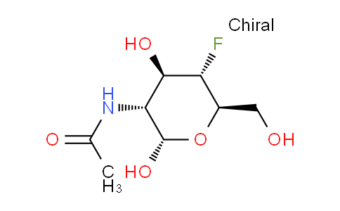 CAS No. 129728-87-6, N-((2S,3R,4R,5S,6R)-5-Fluoro-2,4-dihydroxy-6-(hydroxymethyl)tetrahydro-2H-pyran-3-yl)acetamide