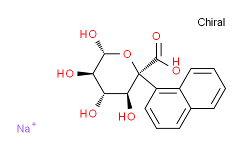 CAS No. 20838-64-6, 2-NAPHTHYL-BETA-D-GLUCURONIC ACID, SODIUM SALT