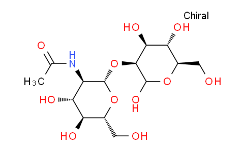 CAS No. 34621-73-3, 2-O-(2-Acetamido-2-deoxy-b-D-glucopyranosyl)-D-mannopyranose