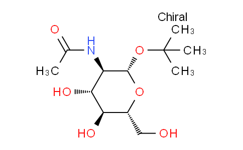 CAS No. 262849-69-4, tert-Butyl 2-acetamido-2-deoxy-b-D-glucopyranoside