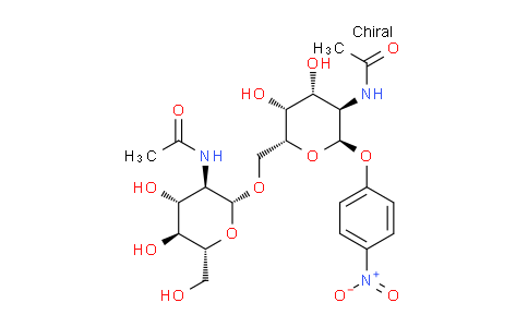 CAS No. 235752-73-5, 4-Nitrophenyl 2-acetamido-6-O-(2-acetamido-2-deoxy-b-D-glucopyranosyl)-2-deoxy-a-D-galactopyranoside