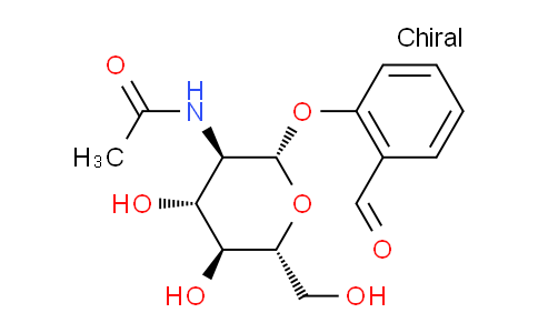 CAS No. 15430-78-1, 2-Formylphenyl 2-acetamido-2-deoxy-b-D-glucopyranoside