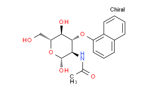 CAS No. 131531-82-3, 2-Naphthyl 2-acetamido-2-deoxy-b-D-glucopyranoside