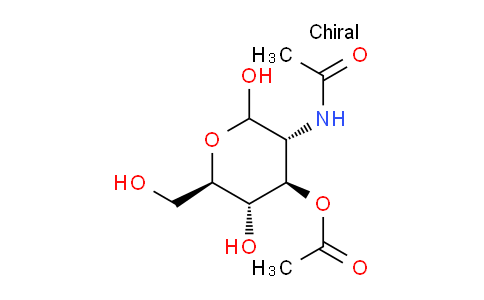 CAS No. 51449-93-5, 2-Acetamido-3-O-acetyl-2-deoxy-D-glucopyranose