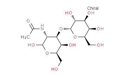 CAS No. 60283-31-0, 2-Acetamido-2-deoxy-3-O-(a-D-galactopyranosyl)-D-galactopyranose