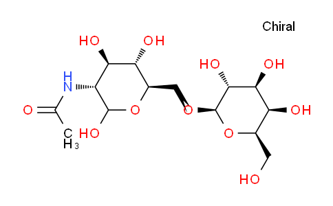 CAS No. 50787-10-5, 2-Acetamido-2-deoxy-6-O-(b-D-galactopyranosyl)-D-glucopyranose