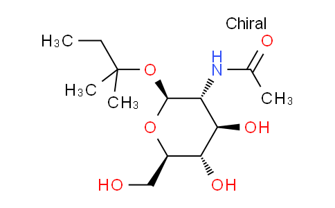 CAS No. 262849-66-1, tert-Amyl 2-acetamido-2-deoxy-b-D-glucopyranoside