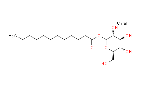 CAS No. 60415-67-0, 1-Oxododecyl-D-glucopyranoside